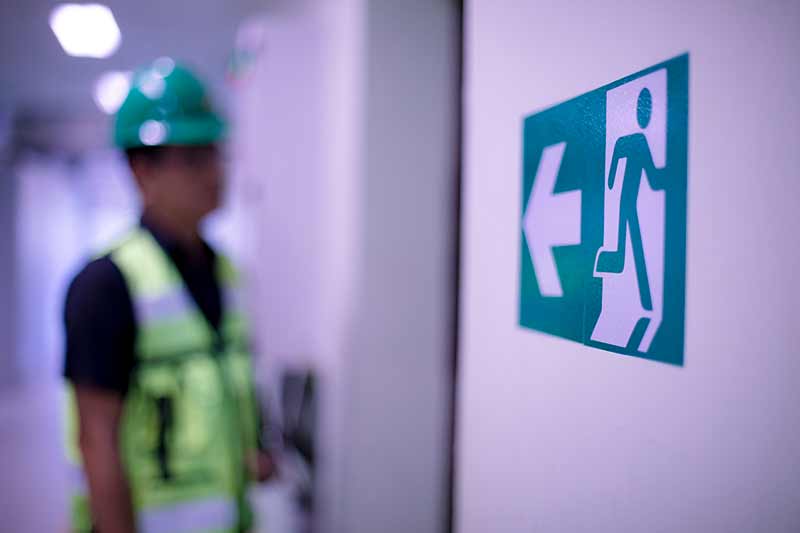 Staff Unfamiliar with Evacuation Routes